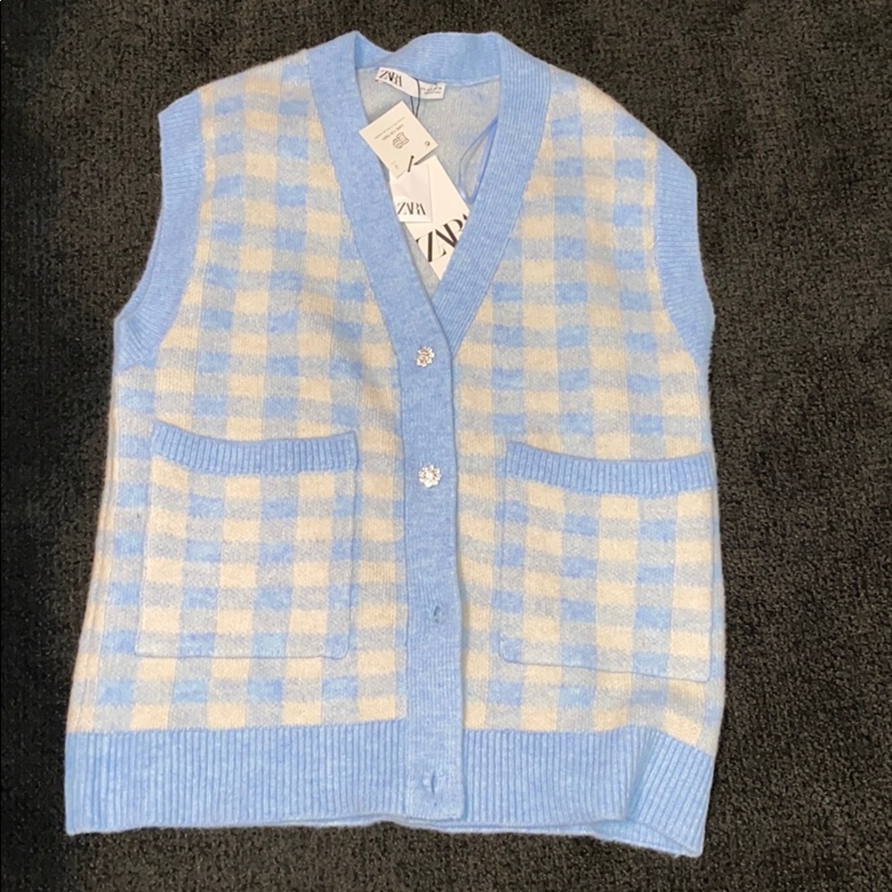 Zara sweater vest